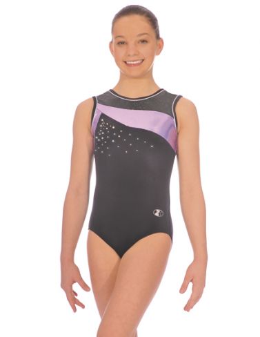 Lilac Icon Sleeveless Gymnastics Leotard